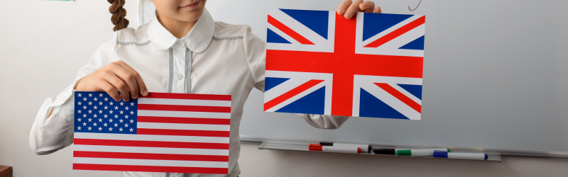 diferencias entre el inglés británico y el americano